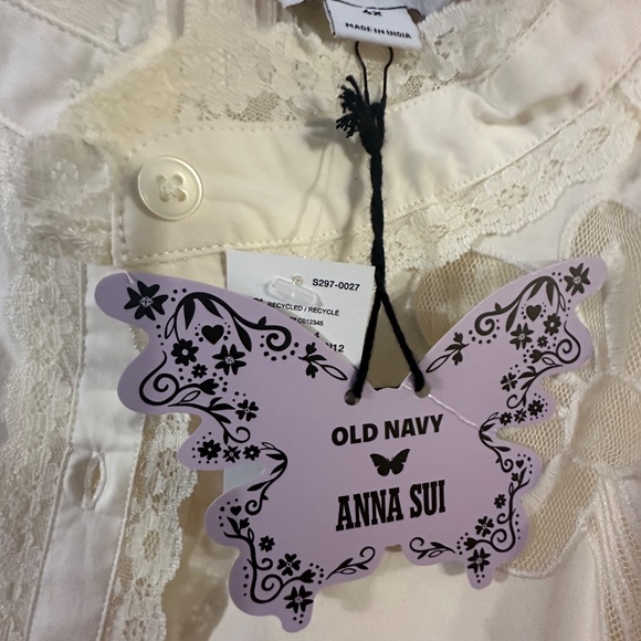 Old Navy x Anna Sui Button-Down Applique Top - Picture 7 of 16